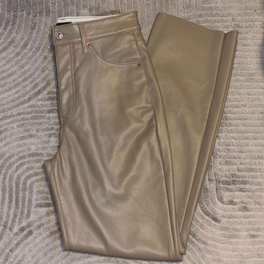 Express faux leather pants